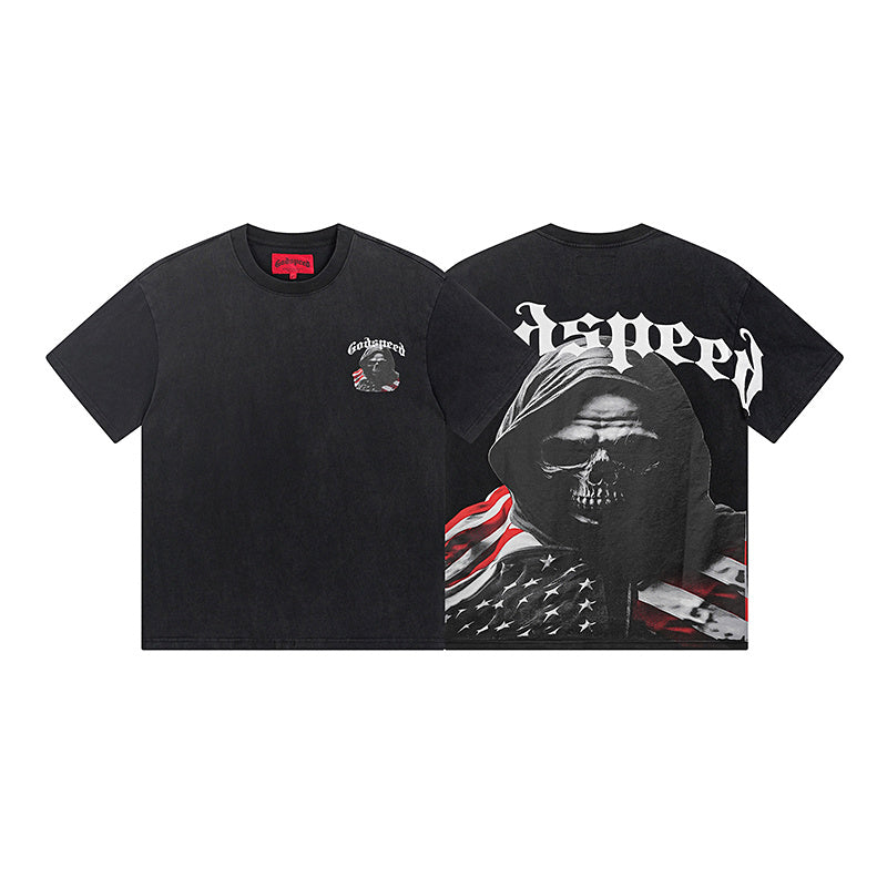 GODSPEED Men's Black L.O.T.F Crew Neck T-Shirt Godspeed