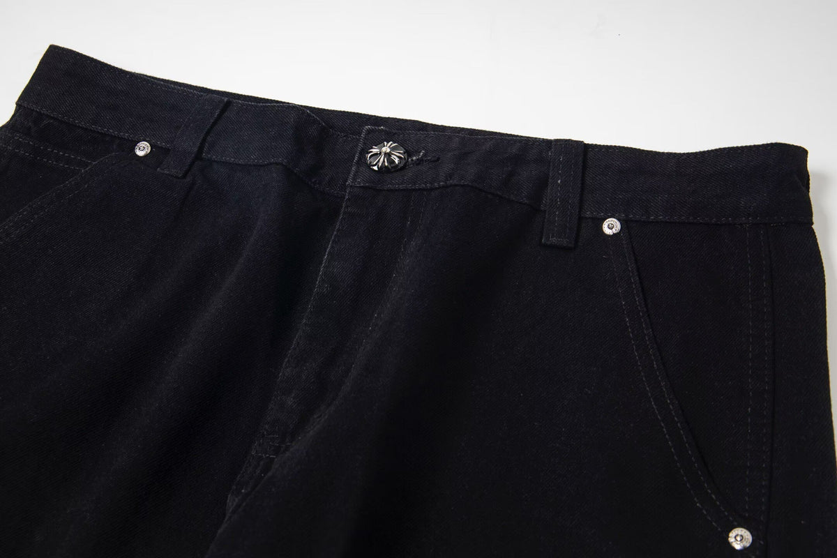 Chrome Hearts American street art cross with straight shaft Pants V10 Chrome Hearts