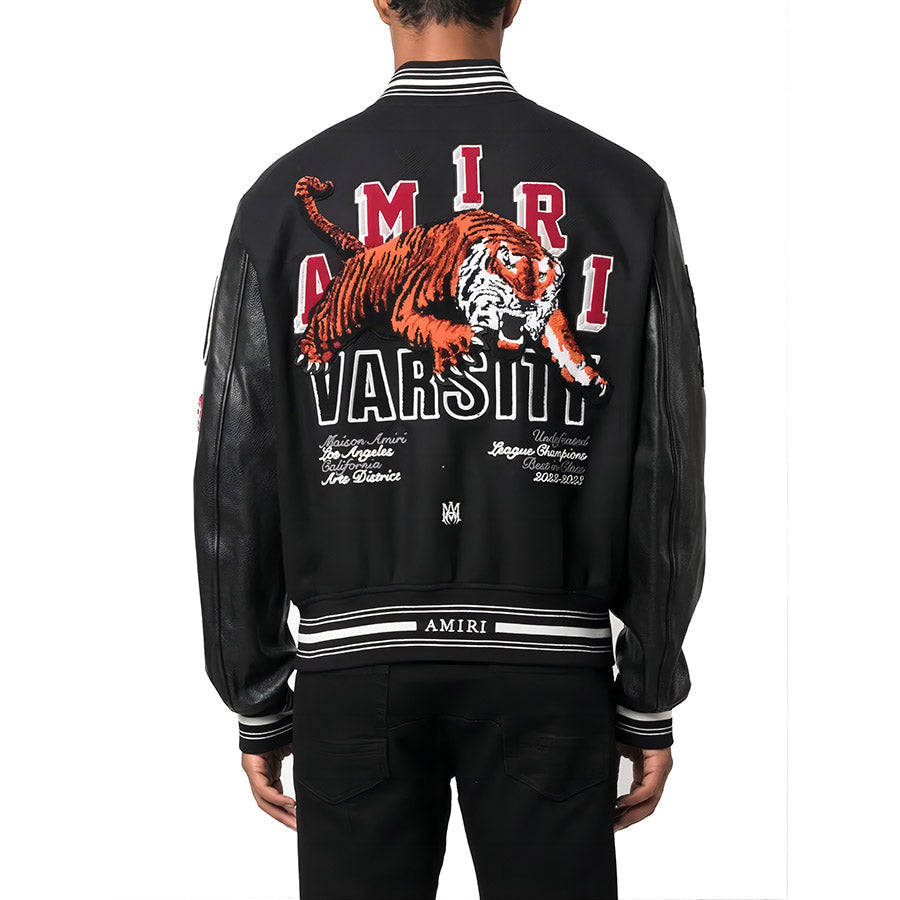 AMIRI Varsity Vintage Patch Bomber Jacket AMIRI