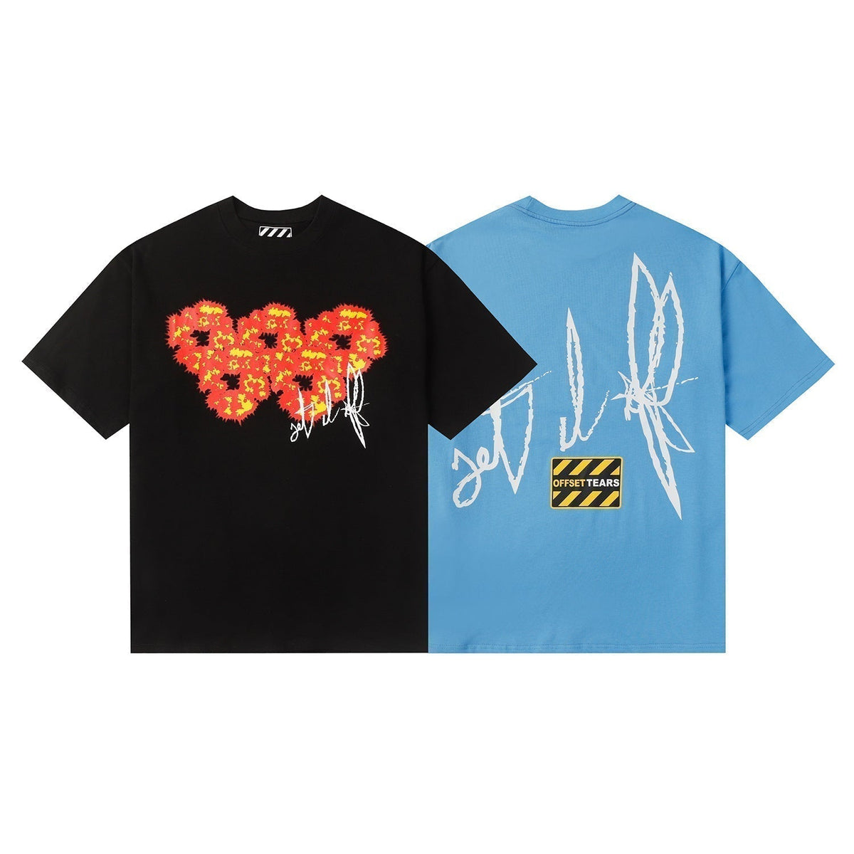 Denim Tears Offset Tears T-Shirts DENIM TEARS