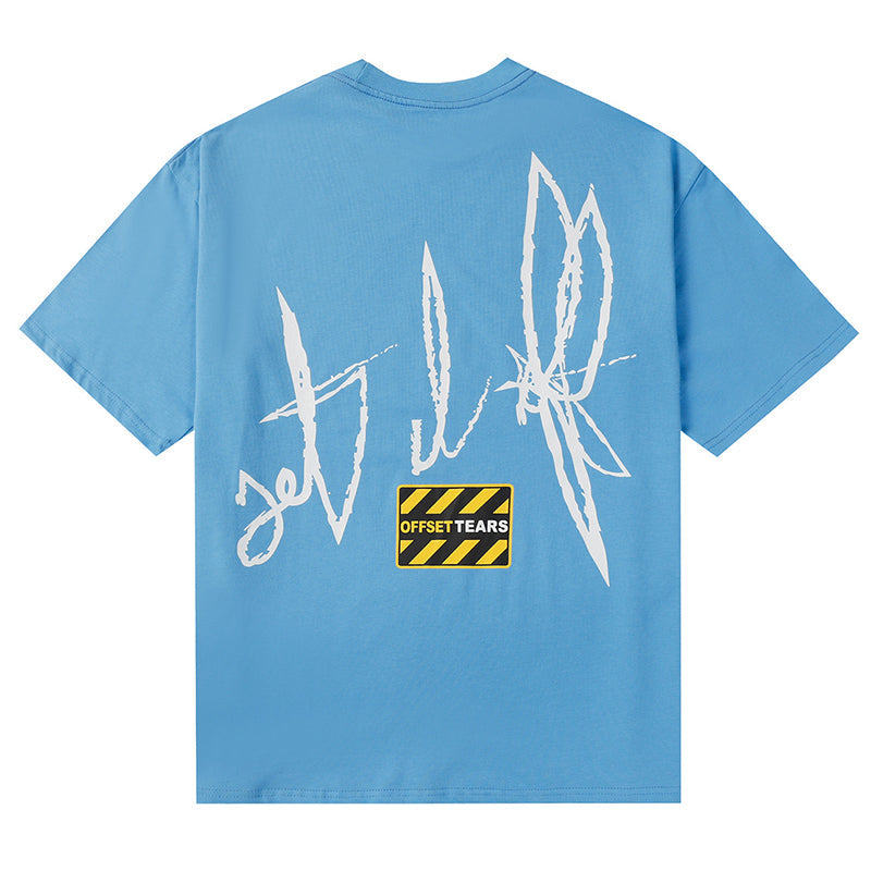 Denim Tears Offset Tears T-Shirts DENIM TEARS