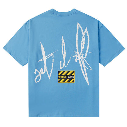 Denim Tears Offset Tears T-Shirts DENIM TEARS