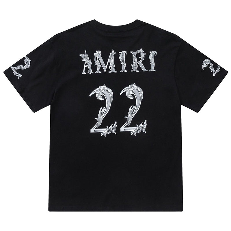 Amiri 22 Logo-Printed Crewneck T-Shirt AMIRI