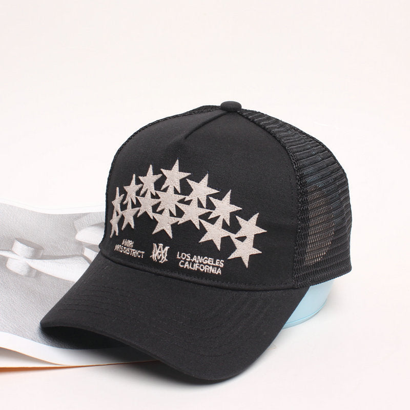 AMIRI  star-patch panelled trucker cap AMIRI