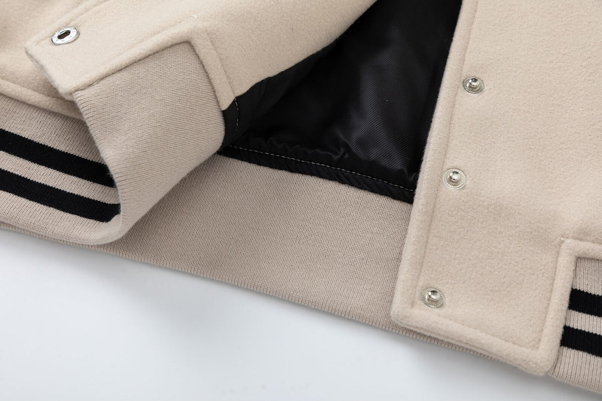 AMlRl Bones Varsity Jacket AMIRI