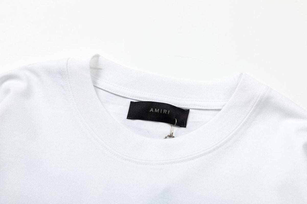 AMIRI  AM Logo Cotton Jersey T-Shirts AMIRI
