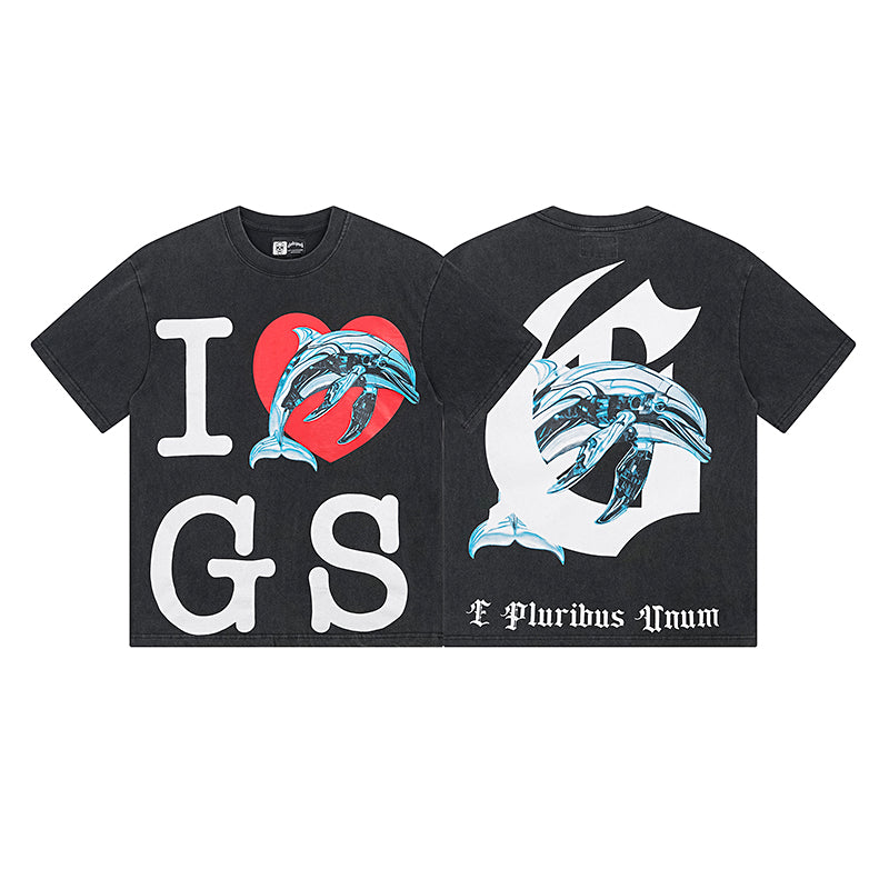 Godspeed Miami Dolphin T-Shirt Black Godspeed
