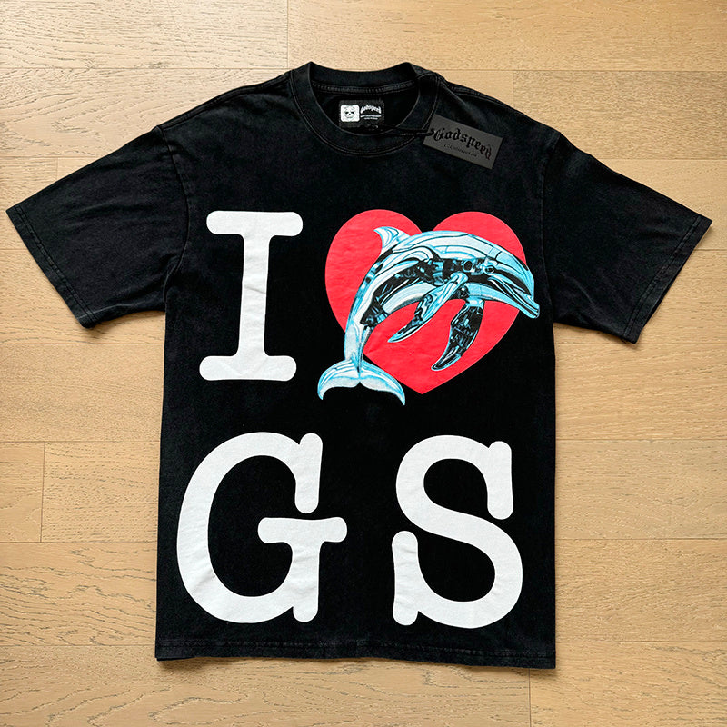 Godspeed Miami Dolphin T-Shirt Black Godspeed