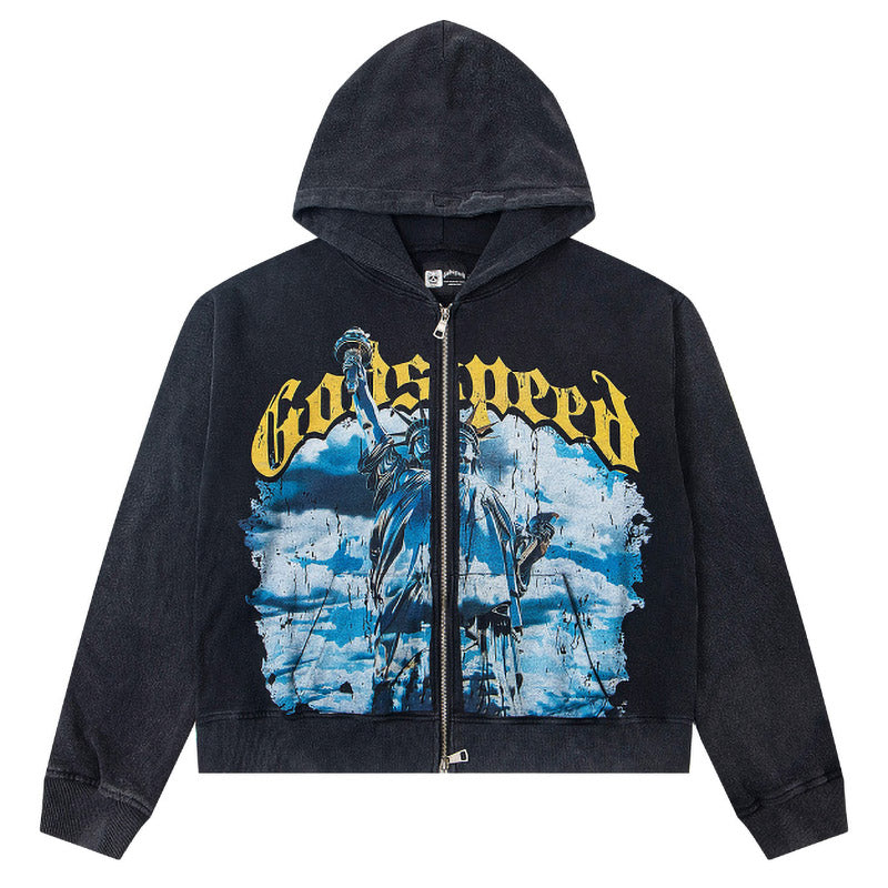 Godspeed Chrome Liberty Zip Hoodies Godspeed