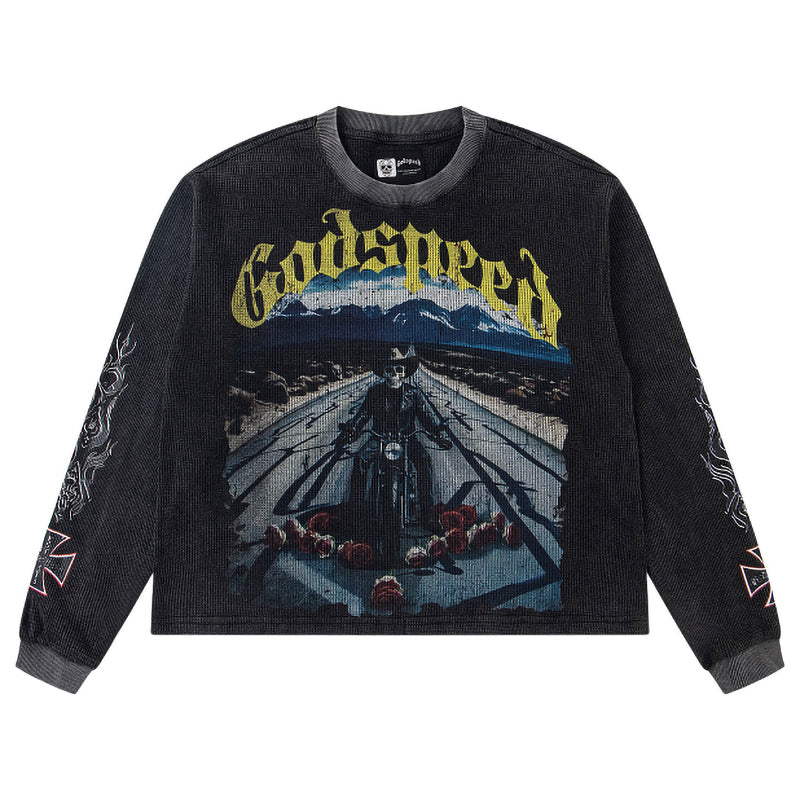 Godspeed Long Lonely Road L/S Thermal Tee Godspeed