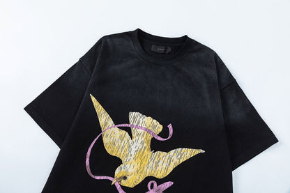 AMIRI bird-print T-shirt