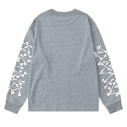 AMIRI Bones Stacked T-shirt Long Sleeve Tee