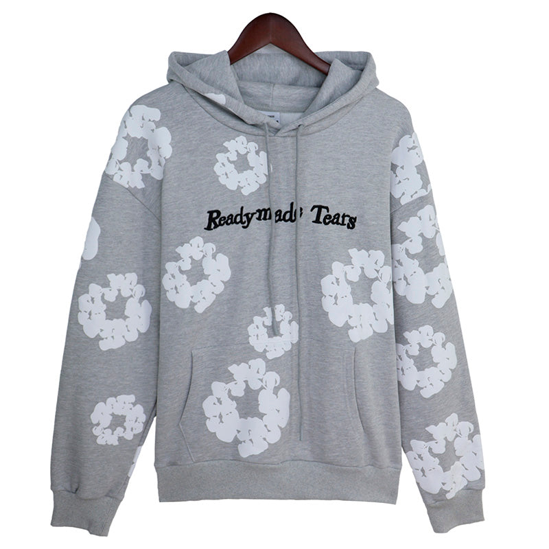 Denim Tears Pullovers Unisex Long Sleeves Cotton Hoodie DENIM TEARS