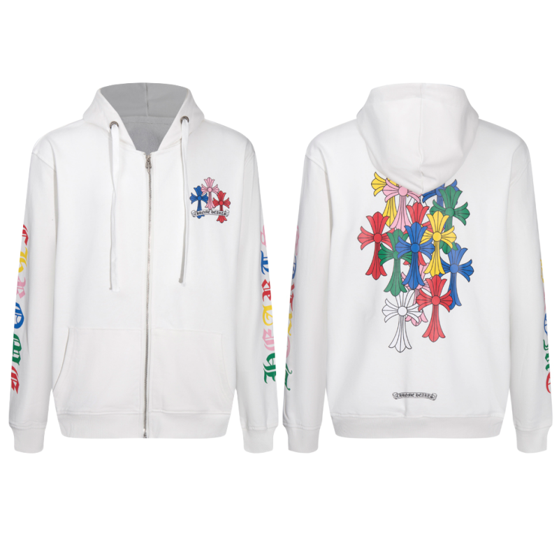 Chrome Hearts New Zip Up Hoodie 5010 Chrome Hearts