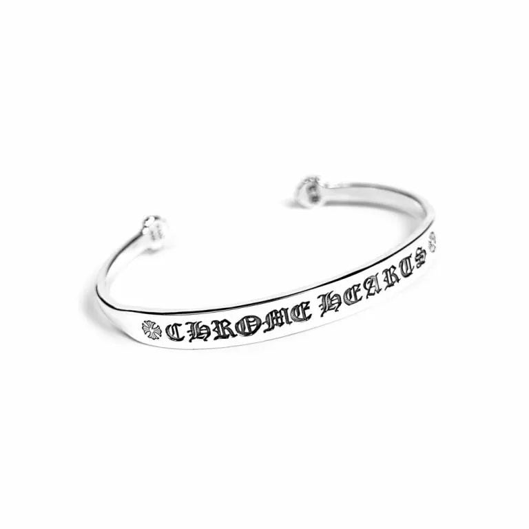 CH PLUS LOGO FLAT CUFF 9 CH-Chrome Hearts