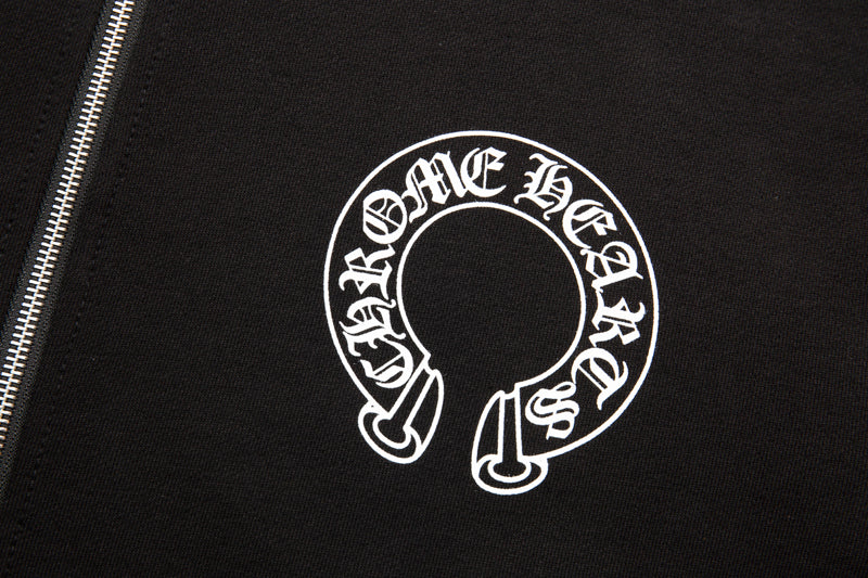 Chrome Hearts New Zip Up Hoodie -5001 Chrome Hearts