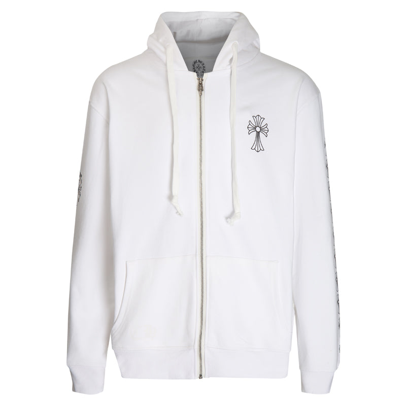 Chrome Hearts New Zip Up Hoodie 5007 Chrome Hearts