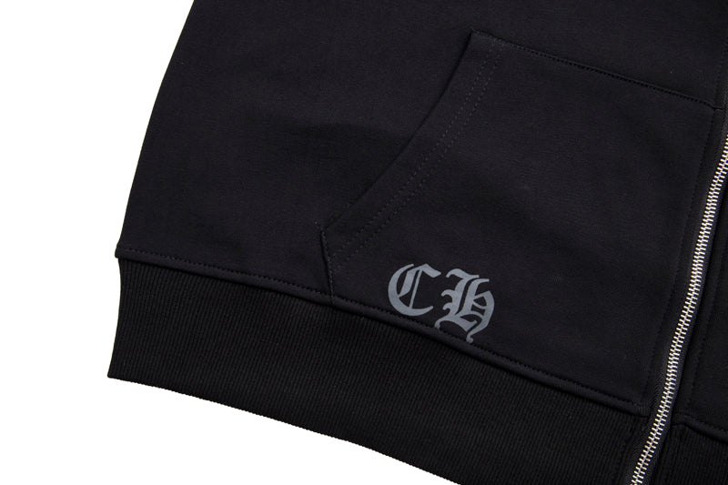 Chrome Hearts New Zip Up Hoodie 5007 Chrome Hearts