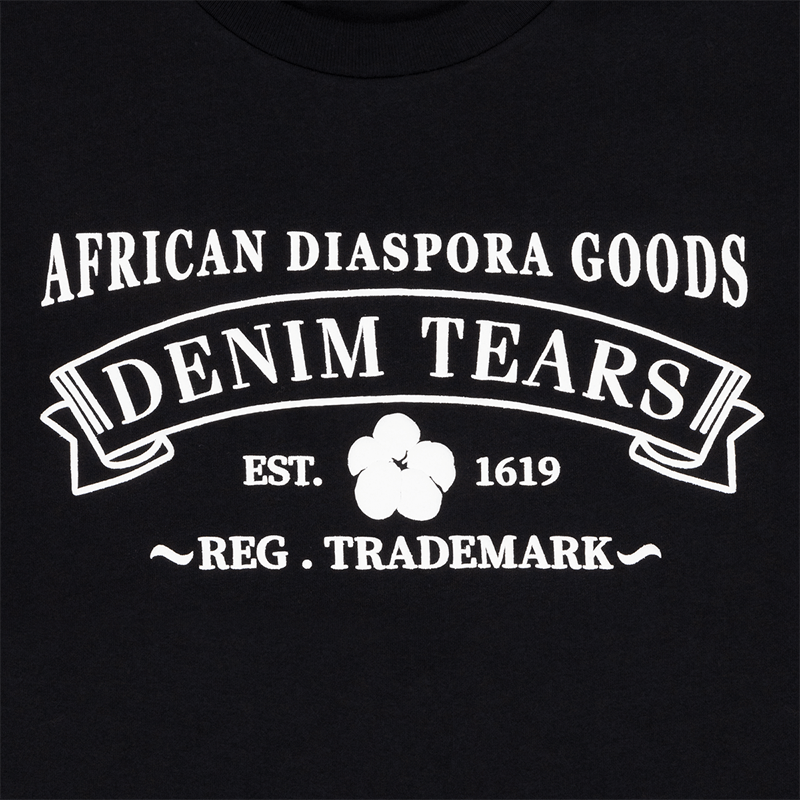 Denim Tears ADG T-Shirts Black DENIM TEARS