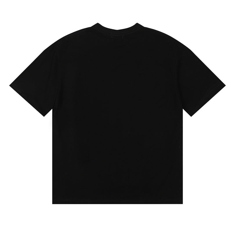 RHUDE Racing Crest F1 formula trendy couple T-shirts RHUDE