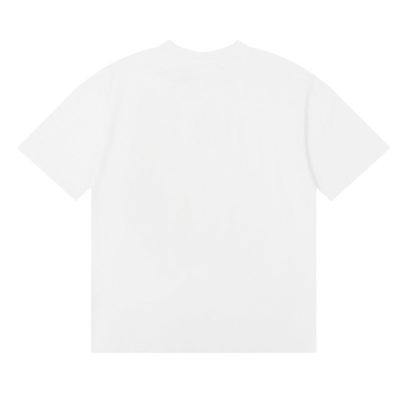 RHUDE Racing Crest F1 formula trendy couple T-shirts RHUDE