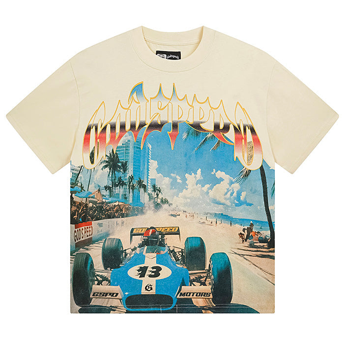 GODSPEED Beach Racing T-shirt Godspeed