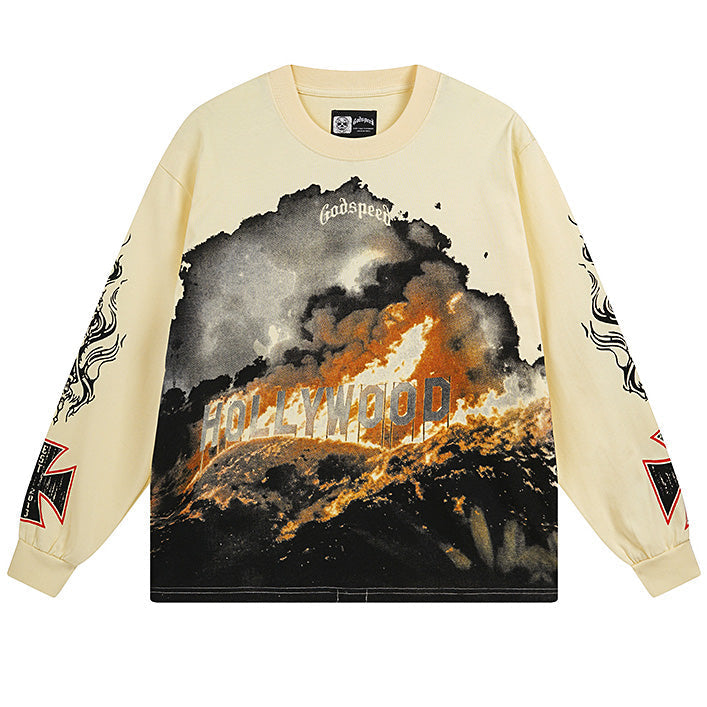 GODSPEED Hollywood Inferno Long Sleeve T-Shirt Godspeed