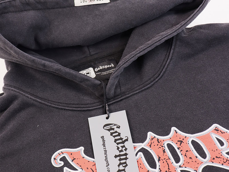 Godspeed Skeletons Pattern Printed Hoodies Godspeed
