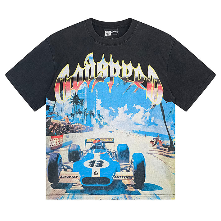 GODSPEED Beach Racing T-shirt Godspeed