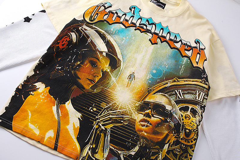 GODSPEED Chosen One Layered Long Sleeve T-Shirt Godspeed
