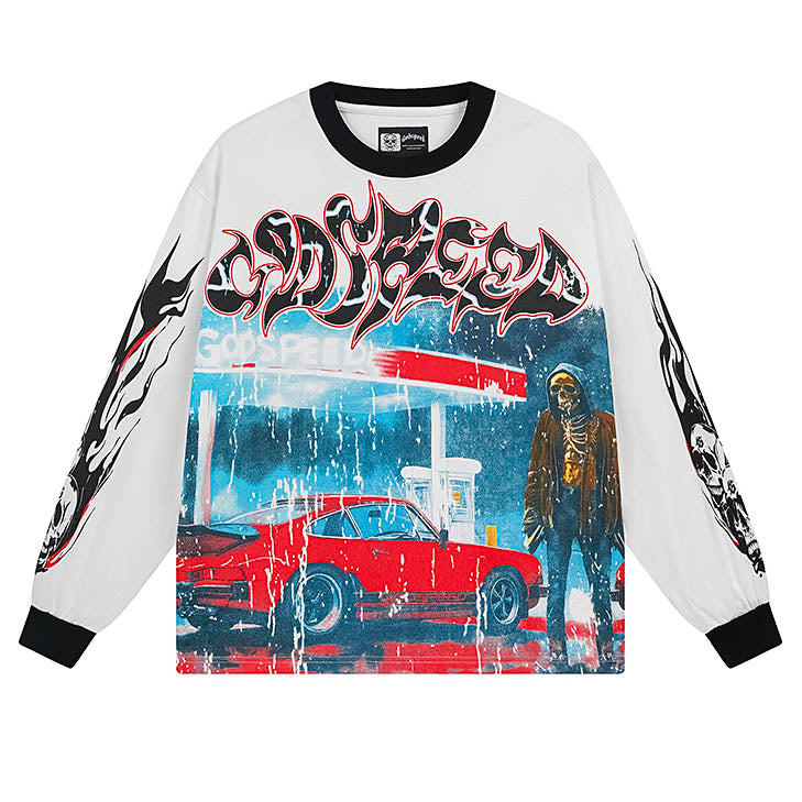 GODSPEED Sunset Drift Layered Long Sleeve T-Shirt Godspeed