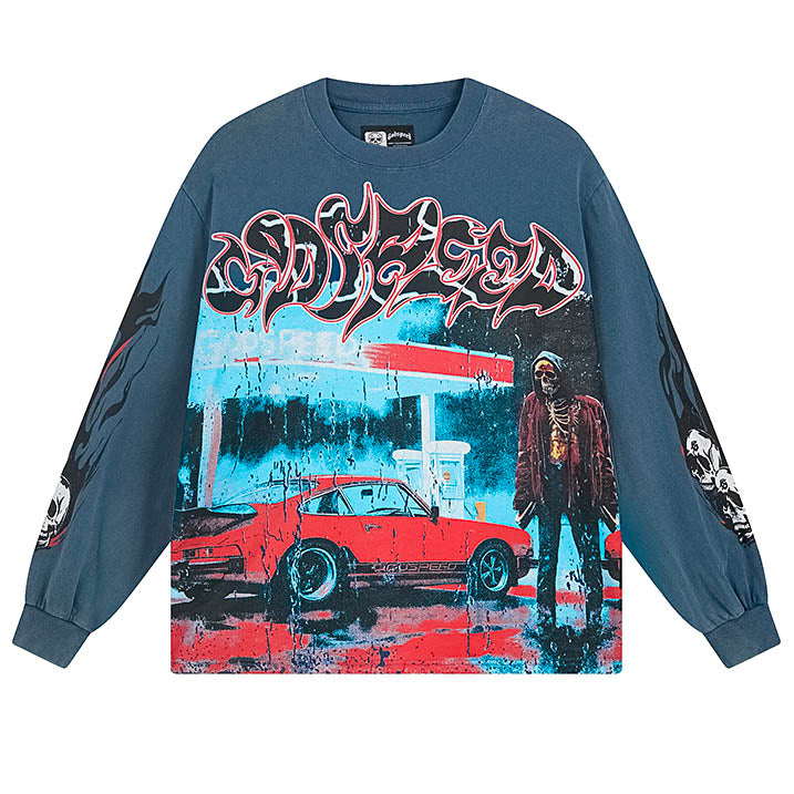 GODSPEED Sunset Drift Layered Long Sleeve T-Shirt Godspeed