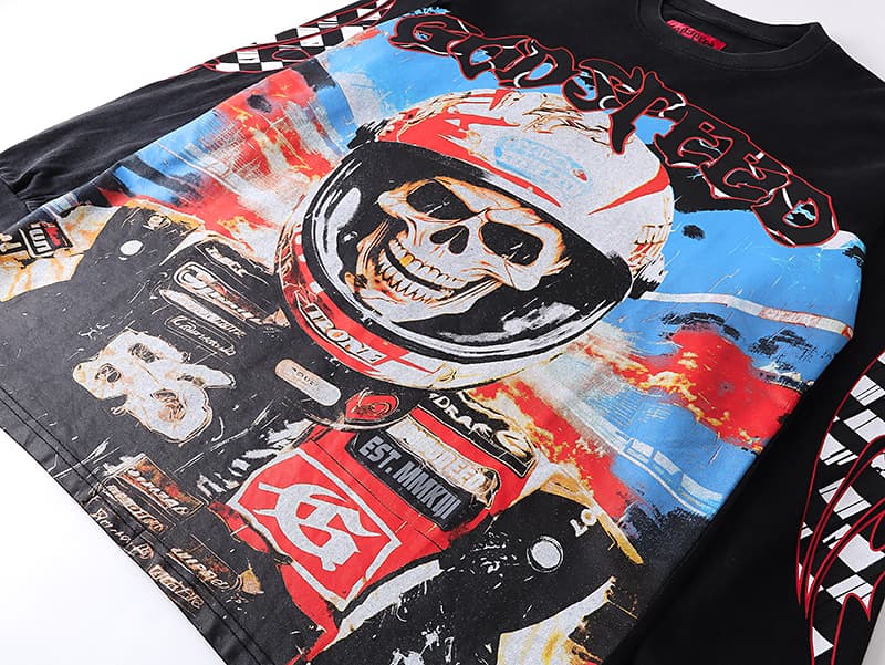 GODSPEED Racer Goldiel Long Sleeve T-Shirt Godspeed