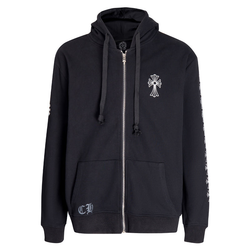 Chrome Hearts New Zip Up Hoodie 5007 Chrome Hearts