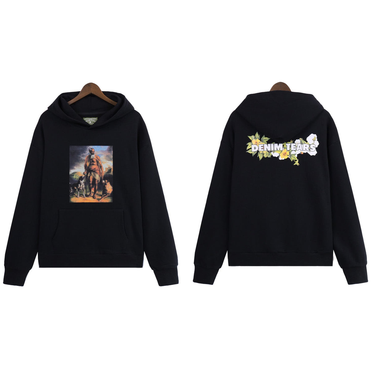 Denim Tears Black Lazarus Hoodie DENIM TEARS