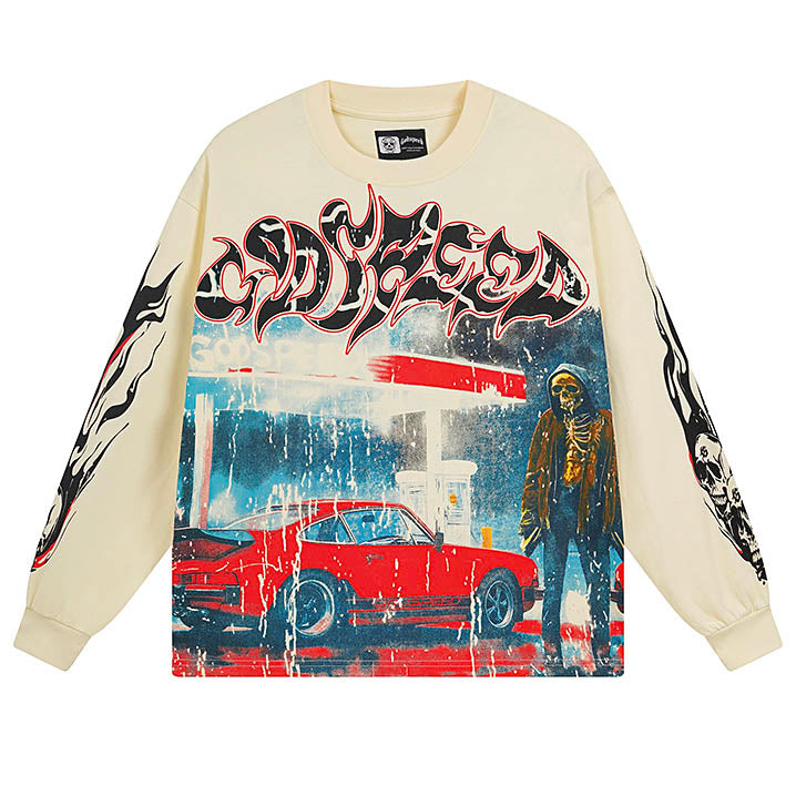 GODSPEED Sunset Drift Layered Long Sleeve T-Shirt Godspeed