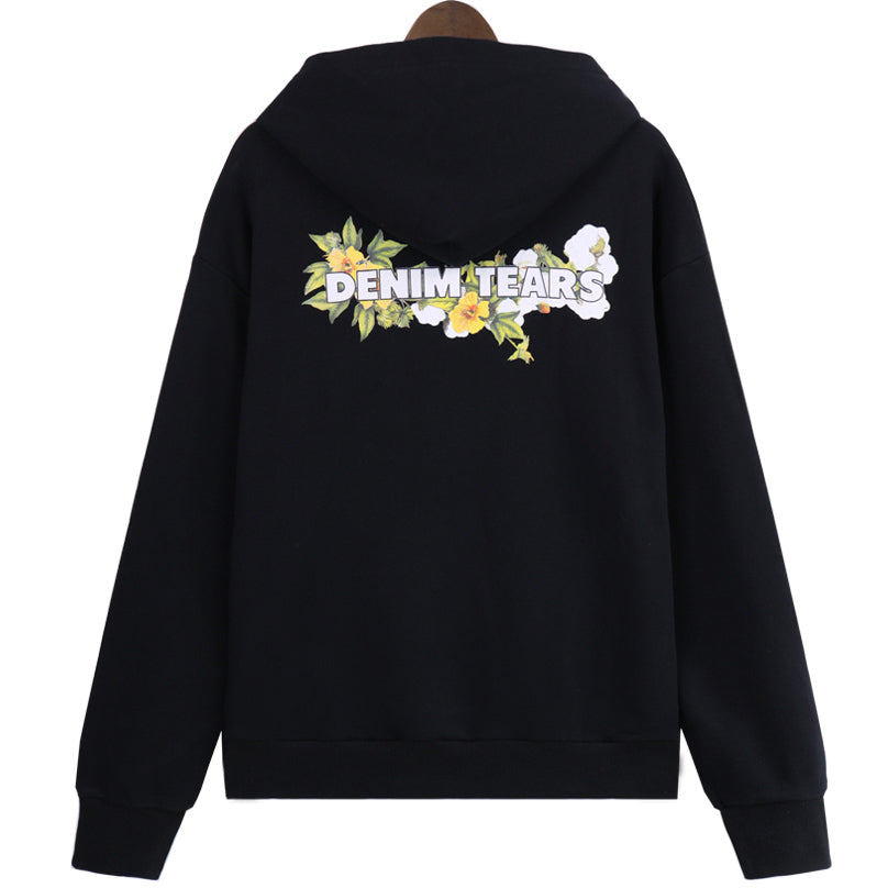 Denim Tears Black Lazarus Hoodie DENIM TEARS