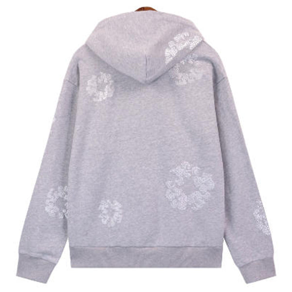 Denim Tears Kapok Flower Pattern Printed Hoodie DENIM TEARS