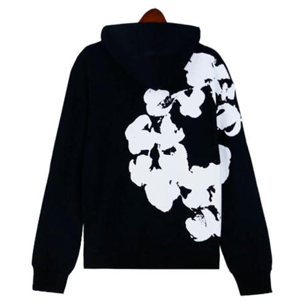 Denim Tears Kapok Flower Pattern Printed Hoodie DENIM TEARS